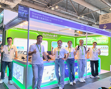 Ruiyuan Industrial Shines at 2023 Hong Kong Spring Electronics Fair, Highlighting Trust and GaN Charging Excellence